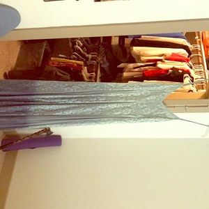 Kimichi blue dress with lace