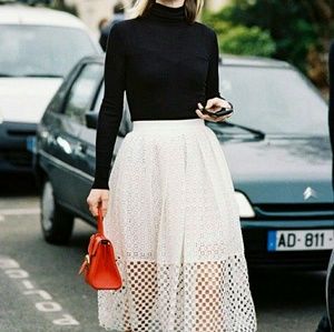 Who What Wear cutout skirt