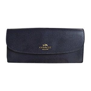 Coach Navy Blue Wallet