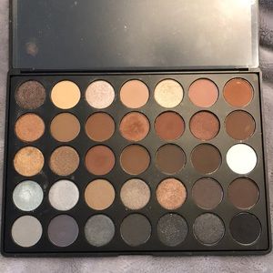 Morphe 35K Palette - swatched a few times