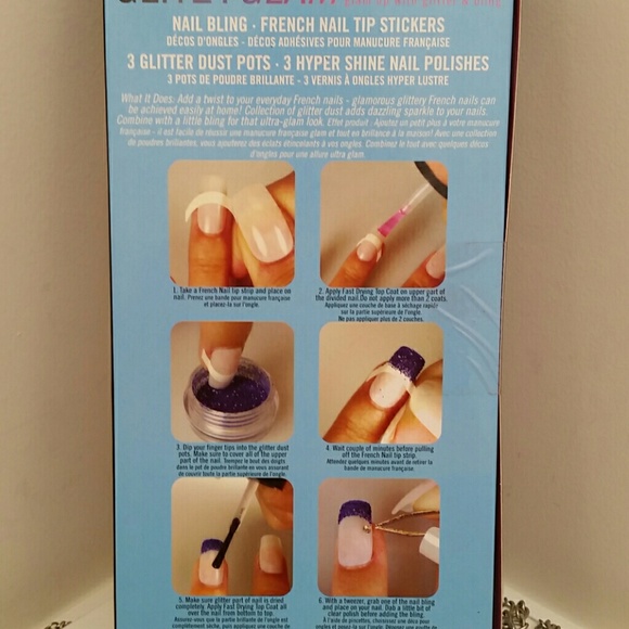 Glitzy Glam trend-setting glitter & blind nail kit - Picture 6 of 7