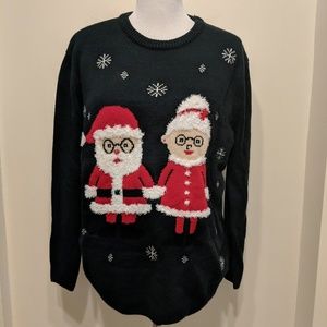 Mr and Mrs Claus Ugly Christmas Sweater
