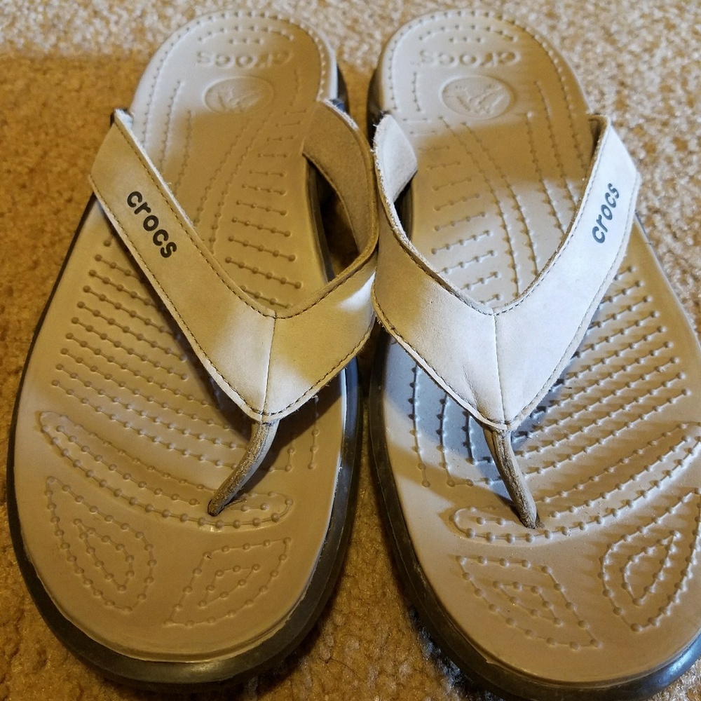 Croc sandals