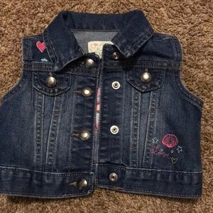 Denim vest