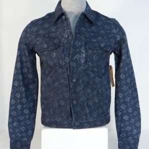 magnus denim bomber jacket