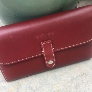 Dooney and Burke Red Wine Wallet