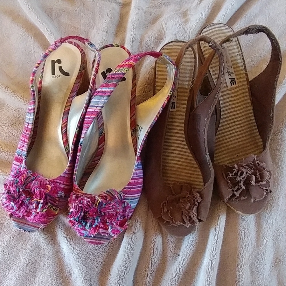 Bundle of 2 espadrilles