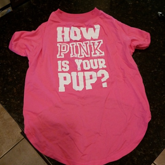 PINK Victoria's Secret Other - Pink tee for you pup