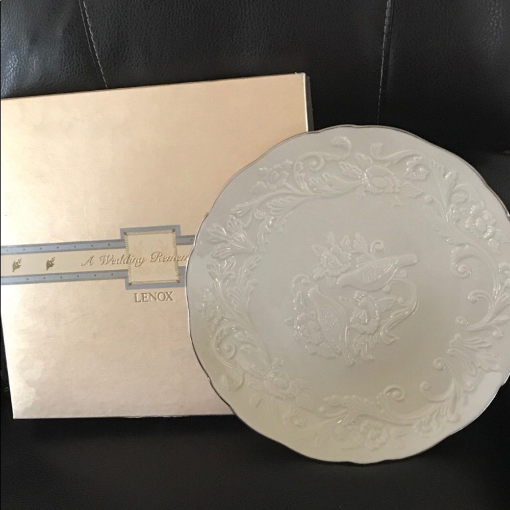 25th anniversary Lennox plate
