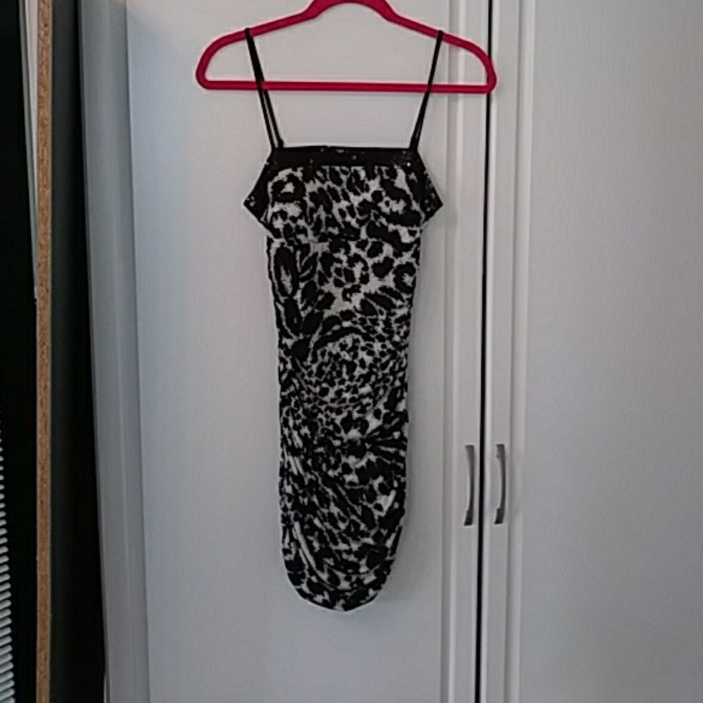 Sexy Cheetah Print Dress