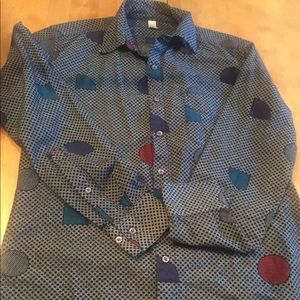 American Apparel chambray button down shirt