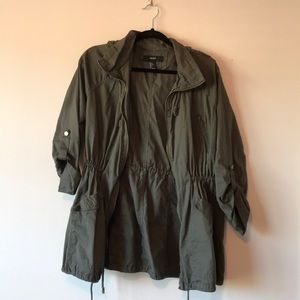 Army green jacket