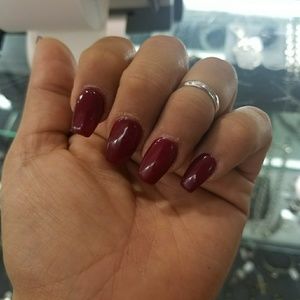 High Polish Sterling Silver 925 Mid Finger Ring