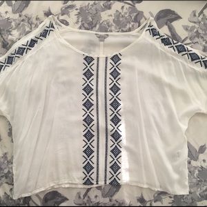 Short sleeve fashion top