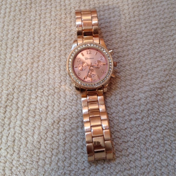 Charming Charlies Jewelry - Large faced rose gold color watch. NWOT. #9