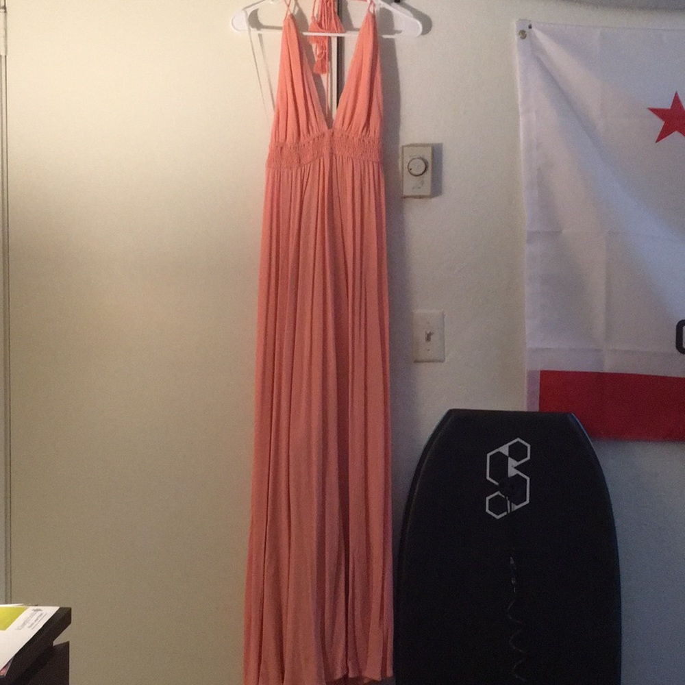 Peach Dress