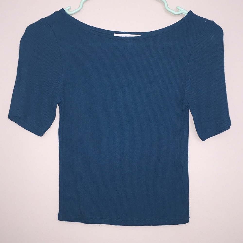 Ribbed Knit Crop Top