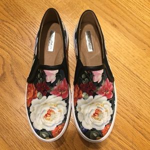Halogen Flower Slip On Sneakers, sz 7.5