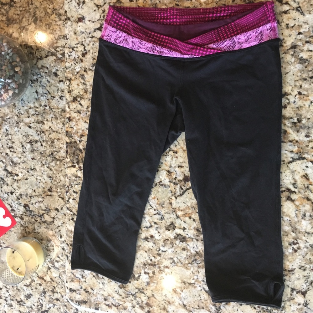 Black Ivivva Cropped Leggings