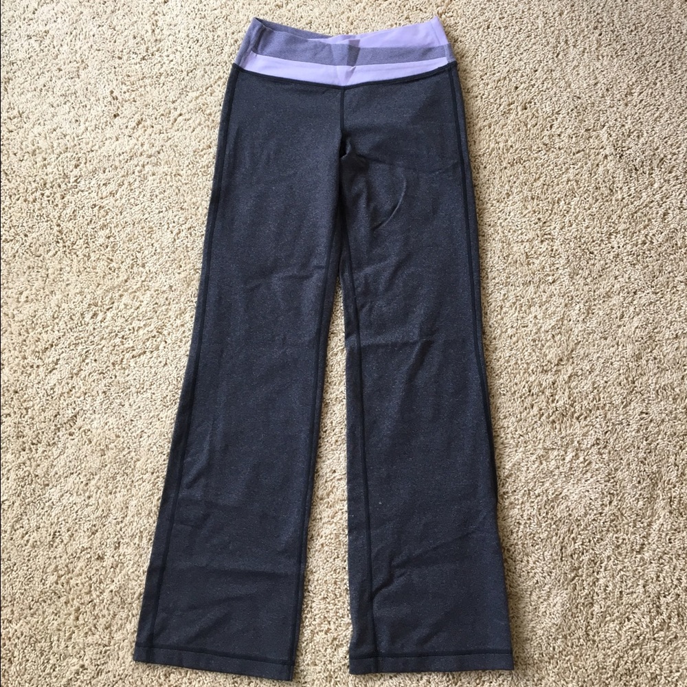 Lululemon groove yoga pants - charcoal gray