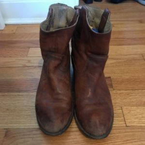 Frye Short, Western Booties, Size 10