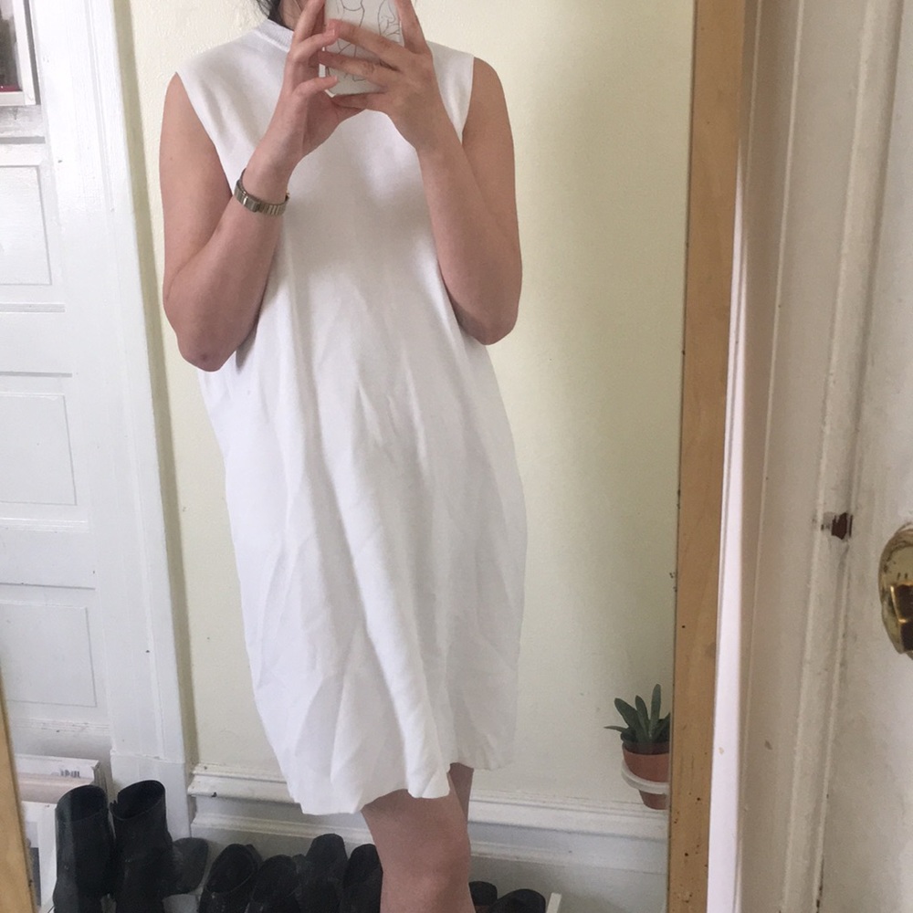 Oak and fort White dress