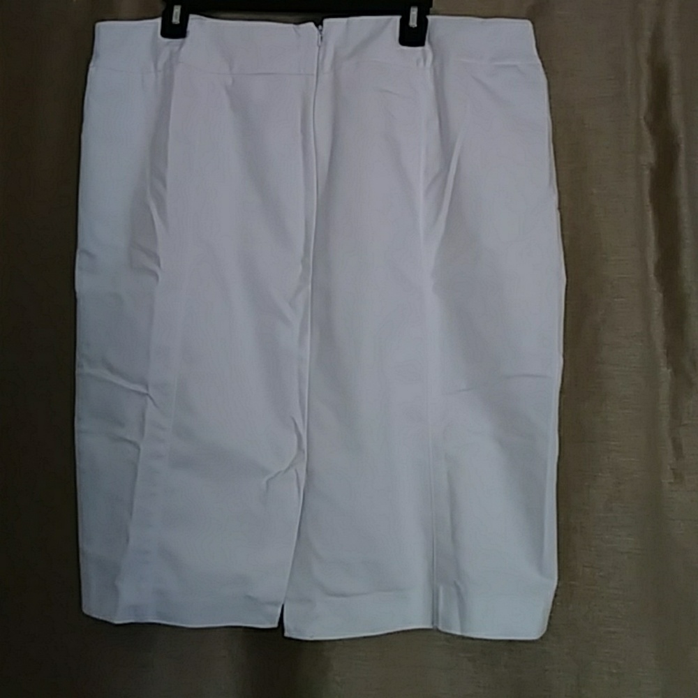 White skirt