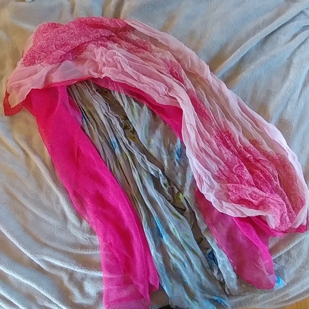 Vintage bundle of 3 scarves