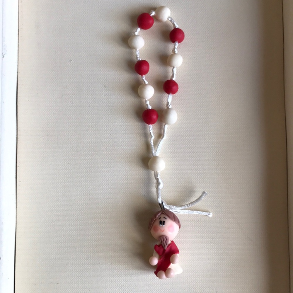 Miniature Jesus rosaries