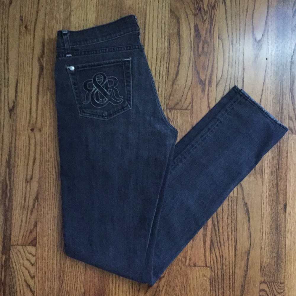 Dark gray Rock & Republic jeans, 29