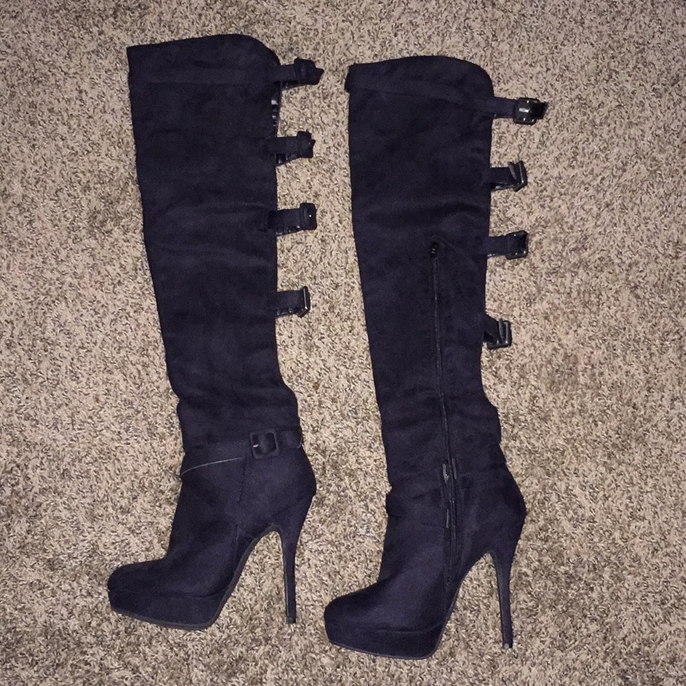 Knee high boots!
