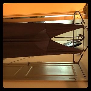 Maxi dark grey dress