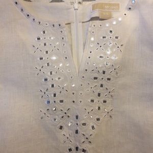 Michael Kors White linen tunic