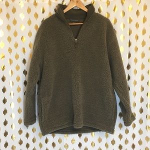 green banana republic furry sweater