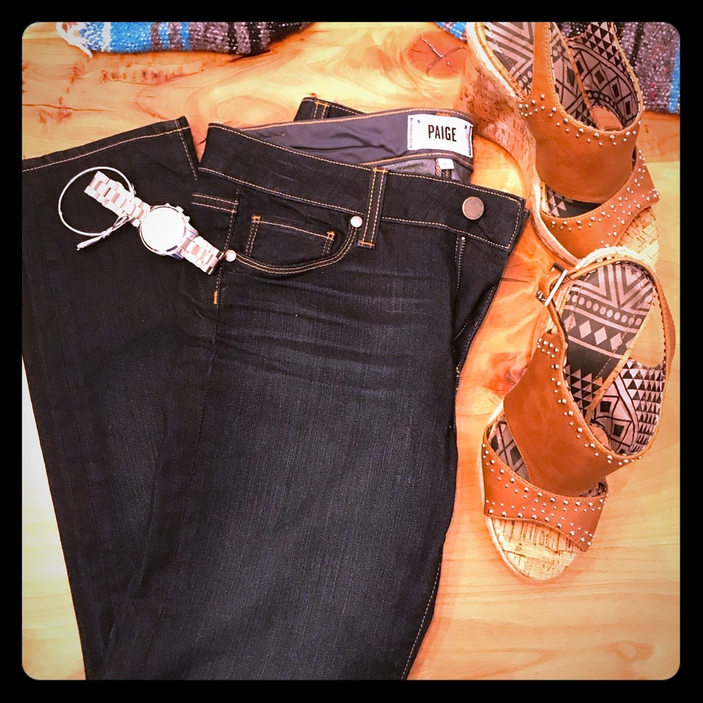 PAIGE Denim 'Kylie' Crop Skinny Jeans