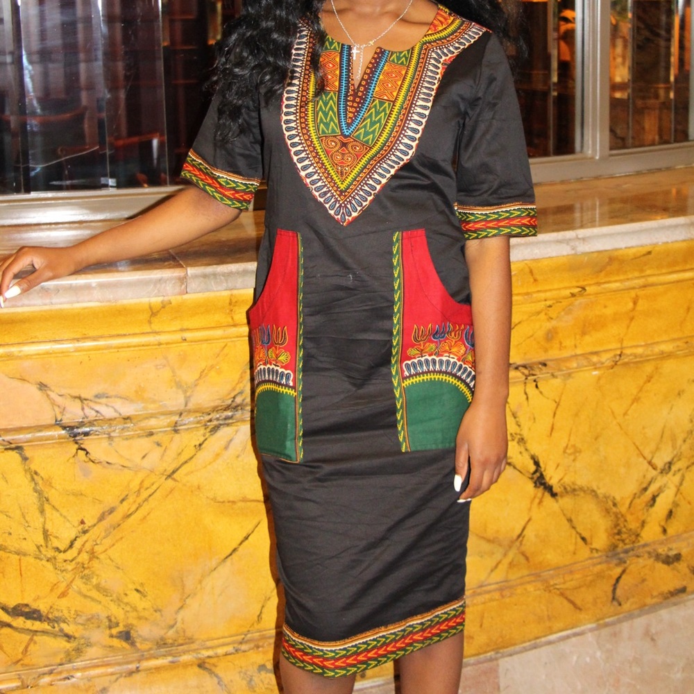 Dashiki Dress for Queens