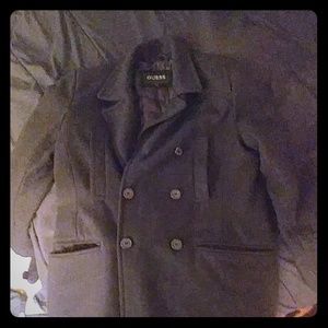 Large guess mens peacoat