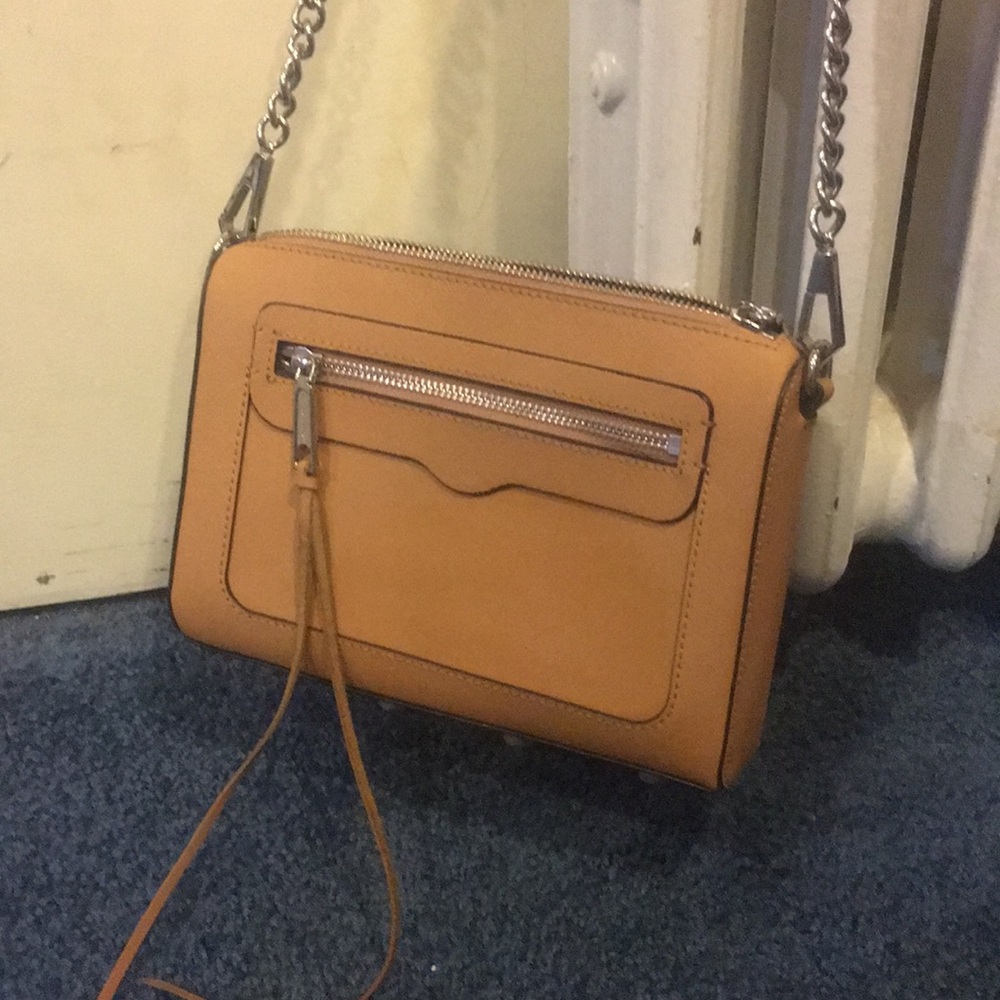rebecca minkoff tan purse