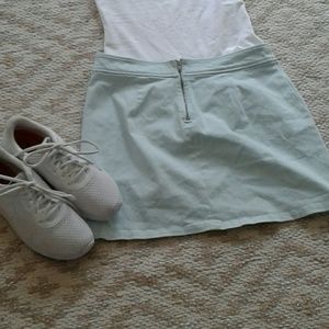 Blue mint mean skirt