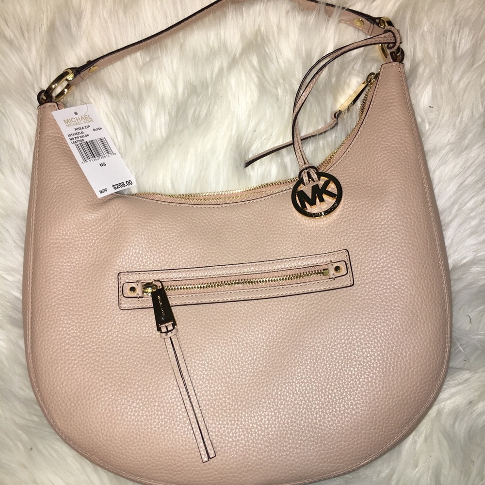 Beautiful Michael Kors Rhea Blush Bag