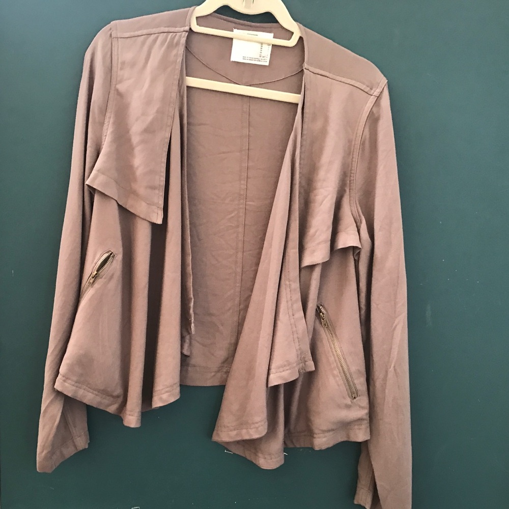 Asymmetrical Light Jacket