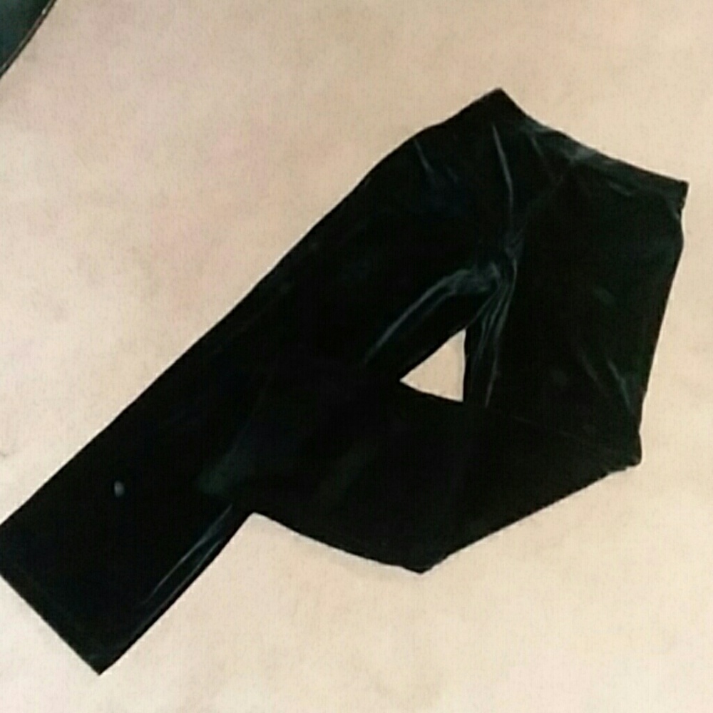 Velour pants