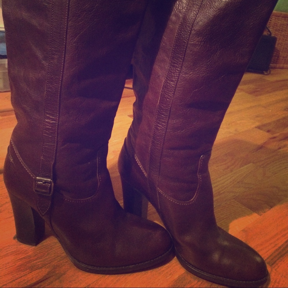 J. Crew Leather Riding Boots