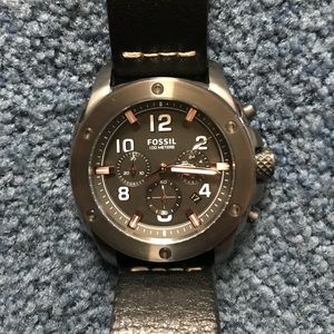 Men’s Fossil Watch Black/Gunmetal