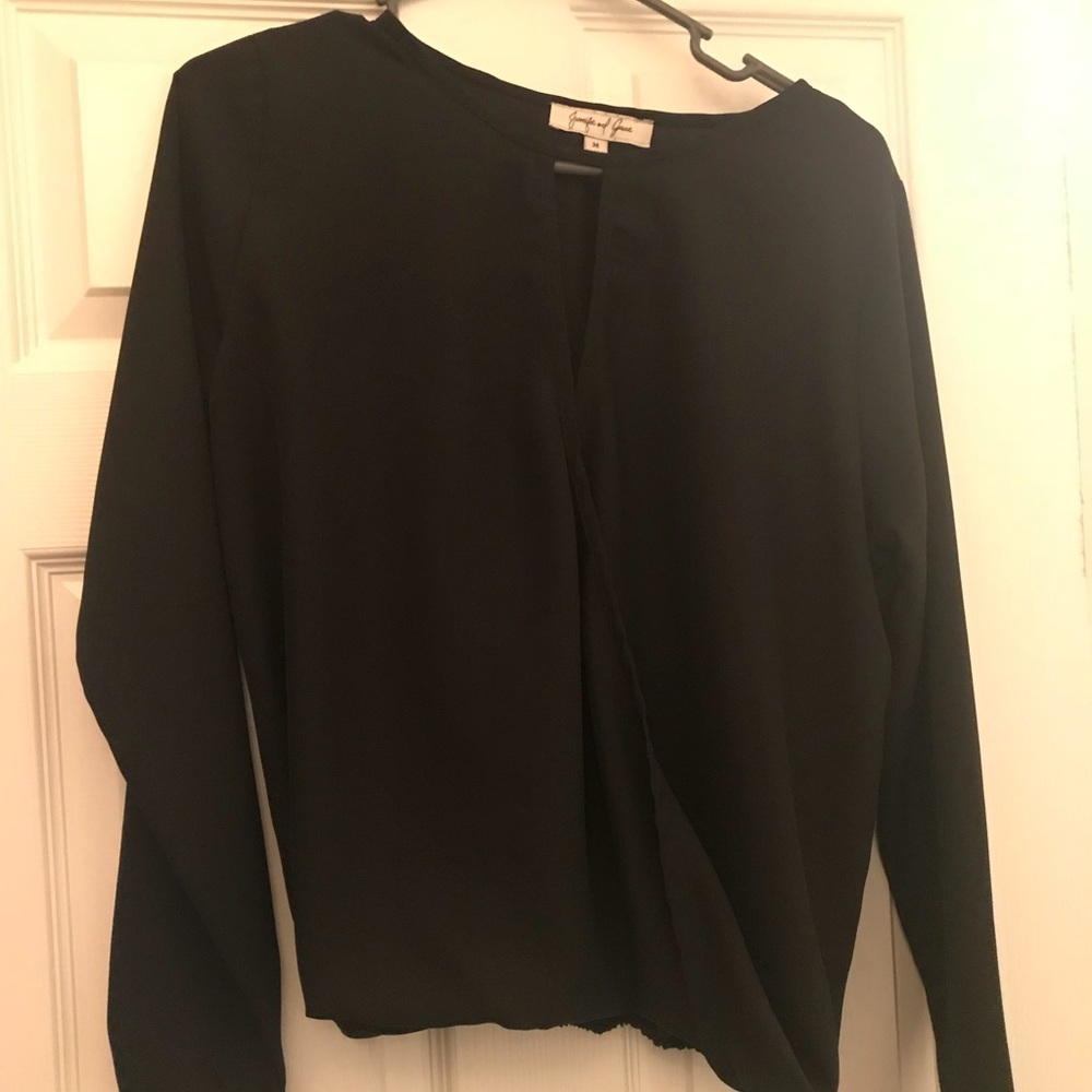 Dressy black shirt