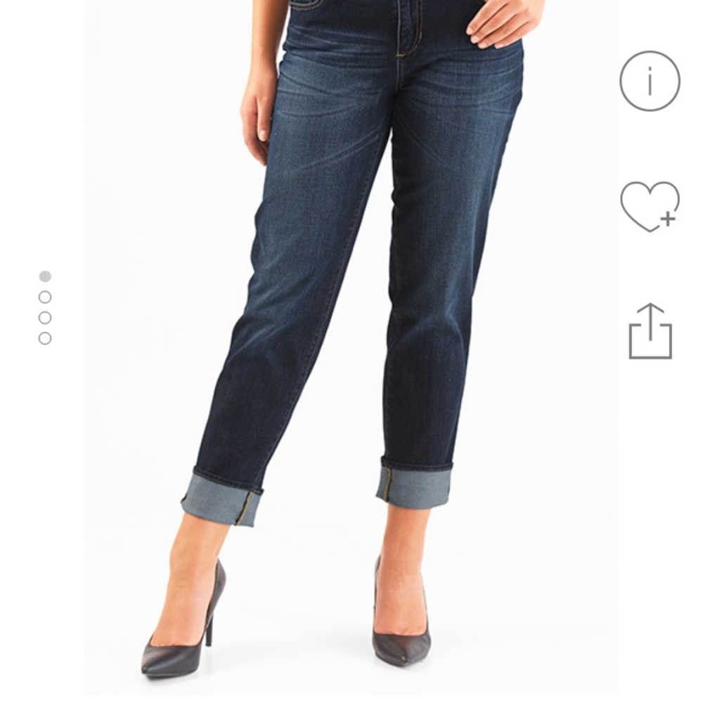 NWOT eShakti custom girlfriend jeans