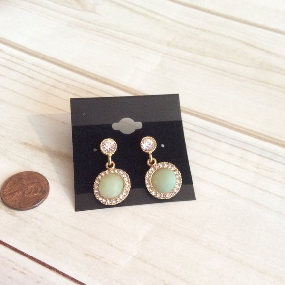 💢Last one💢last one green/ gold earrings - Picture 5 of 6