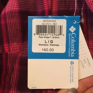 Columbia Plaid Long Sleeve