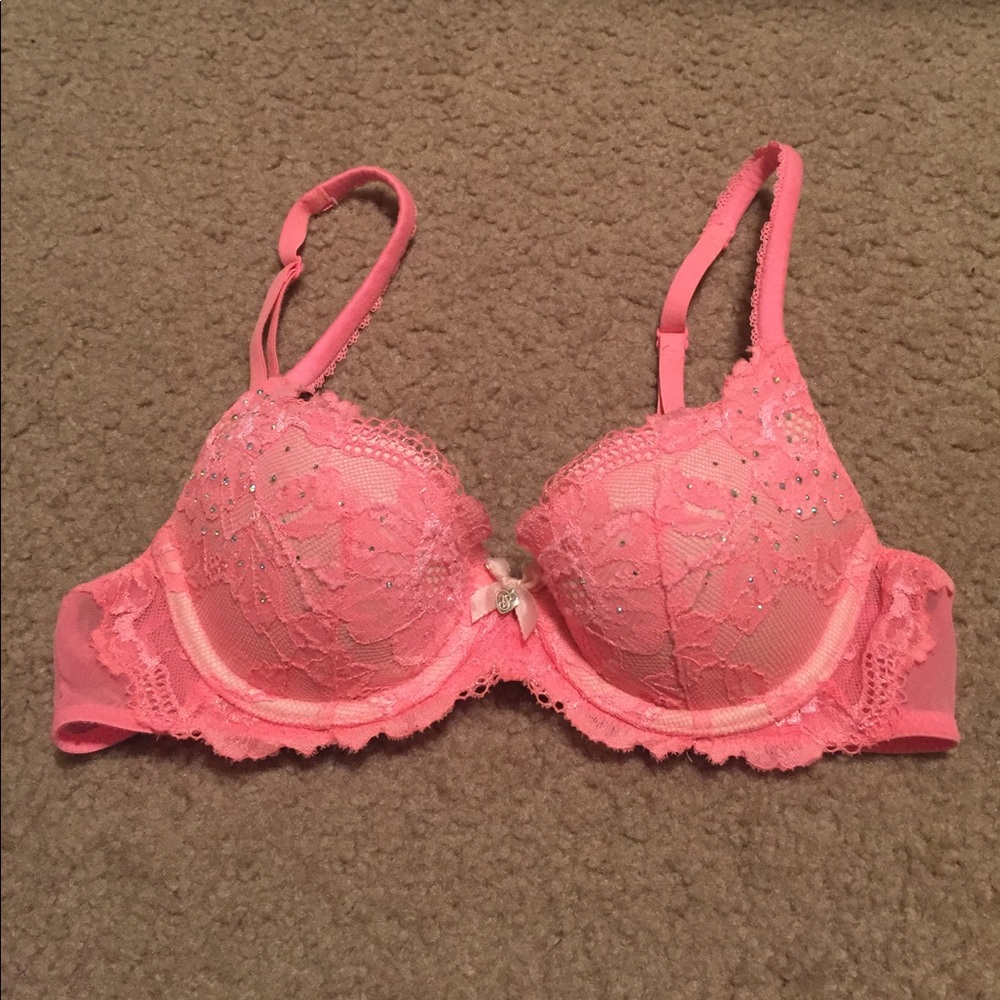 Body by Victoria Lined Demi Lace Bra