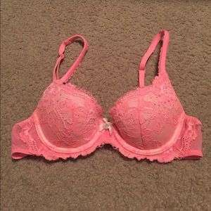 Body by Victoria Lined Demi Lace Bra